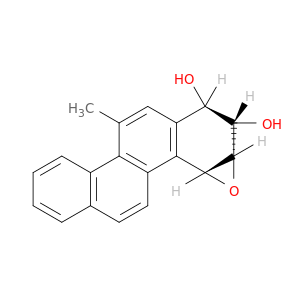 Chryseno[3,4-b]oxirene-1,2-diol,1,2,2a,3a-tetrahydro-10-methyl-, [1R-(1a,2b,2aa,3aa)]- (9CI)
