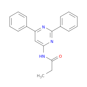 Propanamide, N-(2,6-diphenyl-4-pyrimidinyl)-