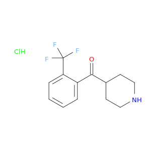 Piperidin-4-yl-(2-trifluoromethyl-phenyl)-methanone hydrochloride