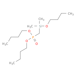 Phosphonic acid, [(butoxydimethylsilyl)methyl]-, dibutyl ester