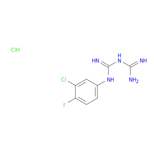 1-(3-氯-4-氟苯基)双胍盐酸盐