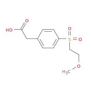 2-[4-(2-Methoxyethanesulfonyl)phenyl]acetic Acid