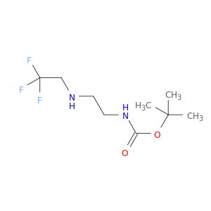 1,1-二甲基乙基N-[2-[(2,2,2-三氟乙基)氨基]乙基]氨基甲酸酯