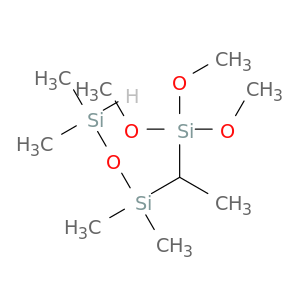 Disiloxane, 1,1,3,3-tetramethyl-1-[1-(trimethoxysilyl)ethyl]-