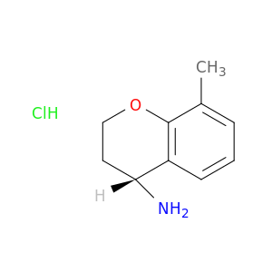 (4R)-8-甲基-3,4-二氢-2H-1-苯并吡喃-4-胺盐酸盐