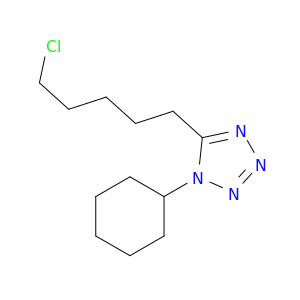1H-Tetrazole, 5-(5-chloropentyl)-1-cyclohexyl-