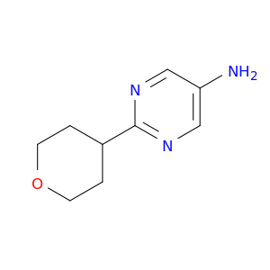 2-(tetrahydro-2H-pyran-4-yl)pyrimidin-5-amine
