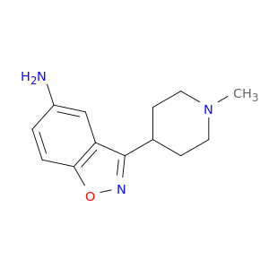1,2-Benzisoxazol-5-amine, 3-(1-methyl-4-piperidinyl)-