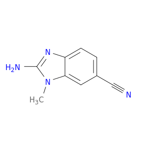2-氨基-1-甲基-1H-苯并咪唑-6-碳腈