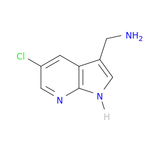 (5-Chloro-1H-pyrrolo[2,3-b]pyridin-3-yl)methanamine