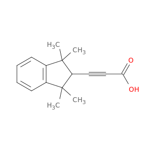2-Propynoic acid, 3-(2,3-dihydro-1,1,3,3-tetramethyl-1H-inden-2-yl)-
