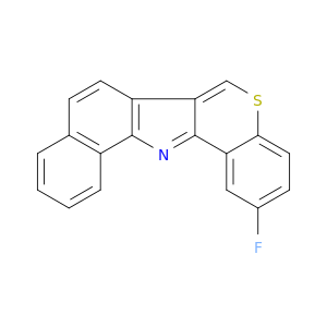 2-fluorobenzo[g]thiochromeno[4,3-b]indole