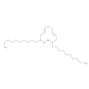 1,2-Diazacyclododeca-1,5,9-triene, 3,12-didecyl-