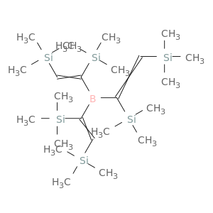 Borane, tris[1,2-bis(trimethylsilyl)ethenyl]-
