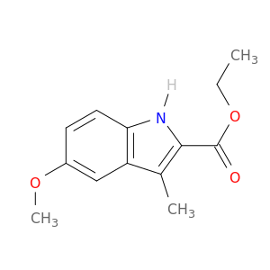 5-甲氧基-3-甲基-1H-吲哚-2-羧酸乙酯