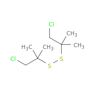 Disulfide, bis(2-chloro-1,1-dimethylethyl)