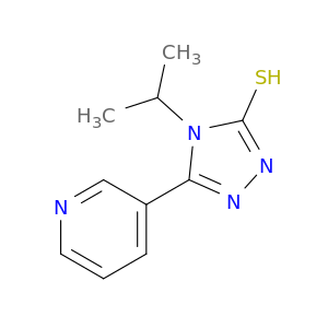 4-Isopropyl-5-(pyridin-3-yl)-4H-1,2,4-triazole-3-thiol