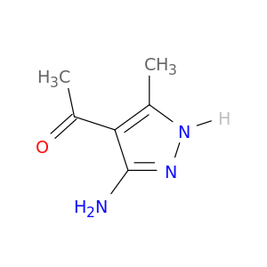 1-(5-氨基-3-甲基-1H-吡唑-4-基)乙酮