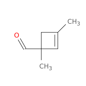 2-Cyclobutene-1-carboxaldehyde, 1,3-dimethyl-