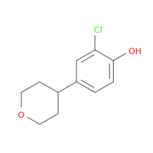 2-氯-4-(四氢-2H-吡喃-4-基)苯酚