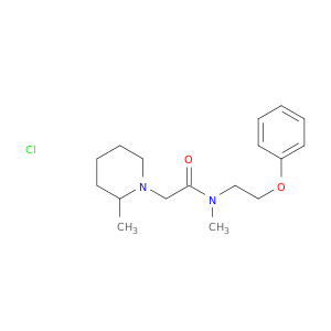 N-METHYL-2-(2-METHYL-3,4,5,6-TETRAHYDRO-2H-PYRIDIN-1-YL)-N-(2-PHENOXYETHYL)ACETAMIDE CHLORIDE