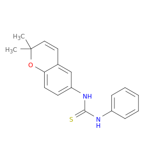 Thiourea, N-(2,2-dimethyl-2H-1-benzopyran-6-yl)-N'-phenyl-