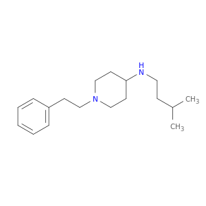 4-Piperidinamine, N-(3-methylbutyl)-1-(2-phenylethyl)-