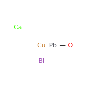 Bismuth calcium copper lead oxide