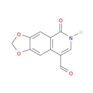 1,3-Dioxolo[4,5-g]isoquinoline-8-carboxaldehyde, 5,6-dihydro-5-oxo-
