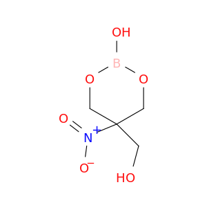 1,3,2-Dioxaborinane-5-methanol, 2-hydroxy-5-nitro-