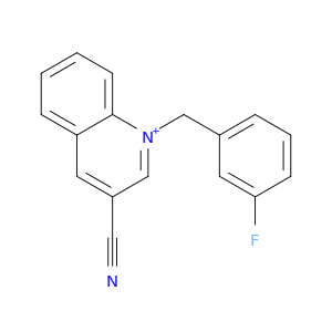 Quinolinium, 3-cyano-1-[(3-fluorophenyl)methyl]-