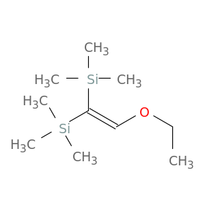 Silane, (ethoxyethenylidene)bis[trimethyl-