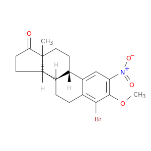 Estra-1,3,5(10)-trien-17-one,4-bromo-3-methoxy-2-nitro- (9CI)