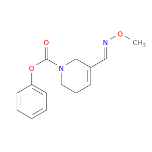 1(2H)-Pyridinecarboxylicacid, 3,6-dihydro-5-[(methoxyimino)methyl]-, phenyl ester, (E)- (9CI)