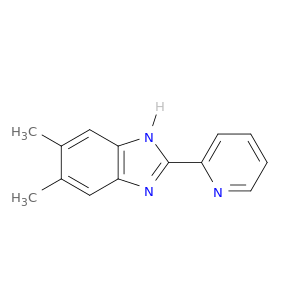 1H-Benzimidazole, 5,6-dimethyl-2-(2-pyridinyl)-
