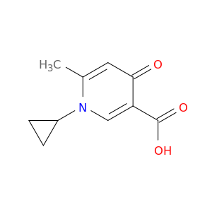 1-cyclopropyl-6-methyl-4-oxo-1,4-dihydropyridine-3-carboxylic Acid