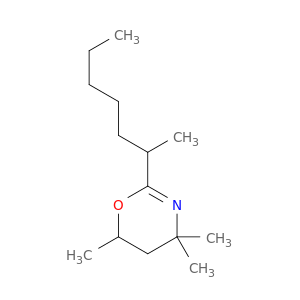 2-(heptan-2-yl)-4,4,6-trimethyl-5,6-dihydro-4h-1,3-oxazine