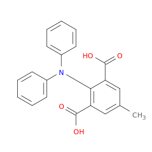 1,3-Benzenedicarboxylic acid, 2-(diphenylamino)-5-methyl-