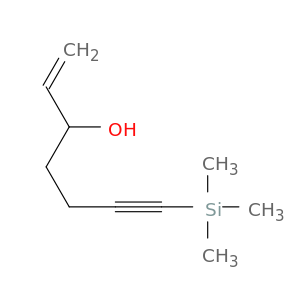 1-Hepten-6-yn-3-ol, 7-(trimethylsilyl)-