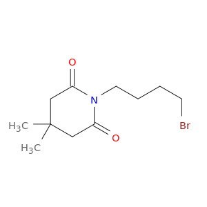 2,6-Piperidinedione, 1-(4-bromobutyl)-4,4-dimethyl-