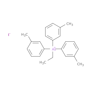 Arsonium, ethyltris(3-methylphenyl)-, iodide