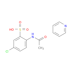 苯磺酸,2-(乙酰氨基)-5-氯,Compd。用吡啶(1：1)