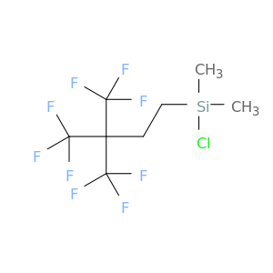 Silane, chlorodimethyl[4,4,4-trifluoro-3,3-bis(trifluoromethyl)butyl]-