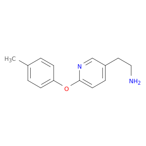 2-(6-p-Tolyloxy-pyridin-3-yl)-ethylamine