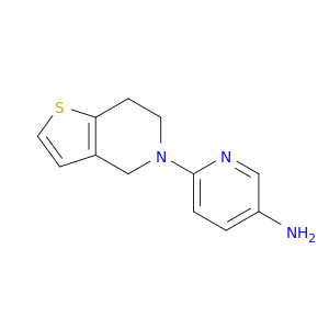 6-{4H,5H,6H,7H-Thieno[3,2-c]pyridin-5-yl}pyridin-3-amine