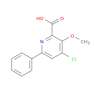 4-氯-3-甲氧基-6-苯基皮考啉酸