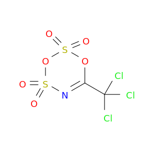 1,3,2,4,5-Dioxadithiazine, 6-(trichloromethyl)-, 2,2,4,4-tetraoxide