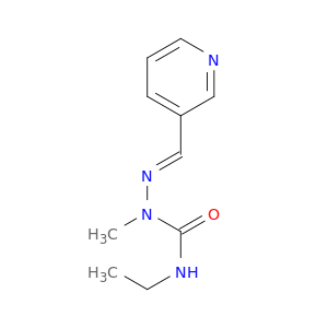 Hydrazinecarboxamide, N-ethyl-1-methyl-2-(3-pyridinylmethylene)-, (E)-