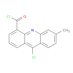 4-Acridinecarbonyl chloride, 9-chloro-6-methyl-