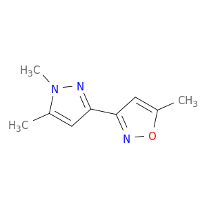 Isoxazole, 3-(1,5-dimethyl-1H-pyrazol-3-yl)-5-methyl-